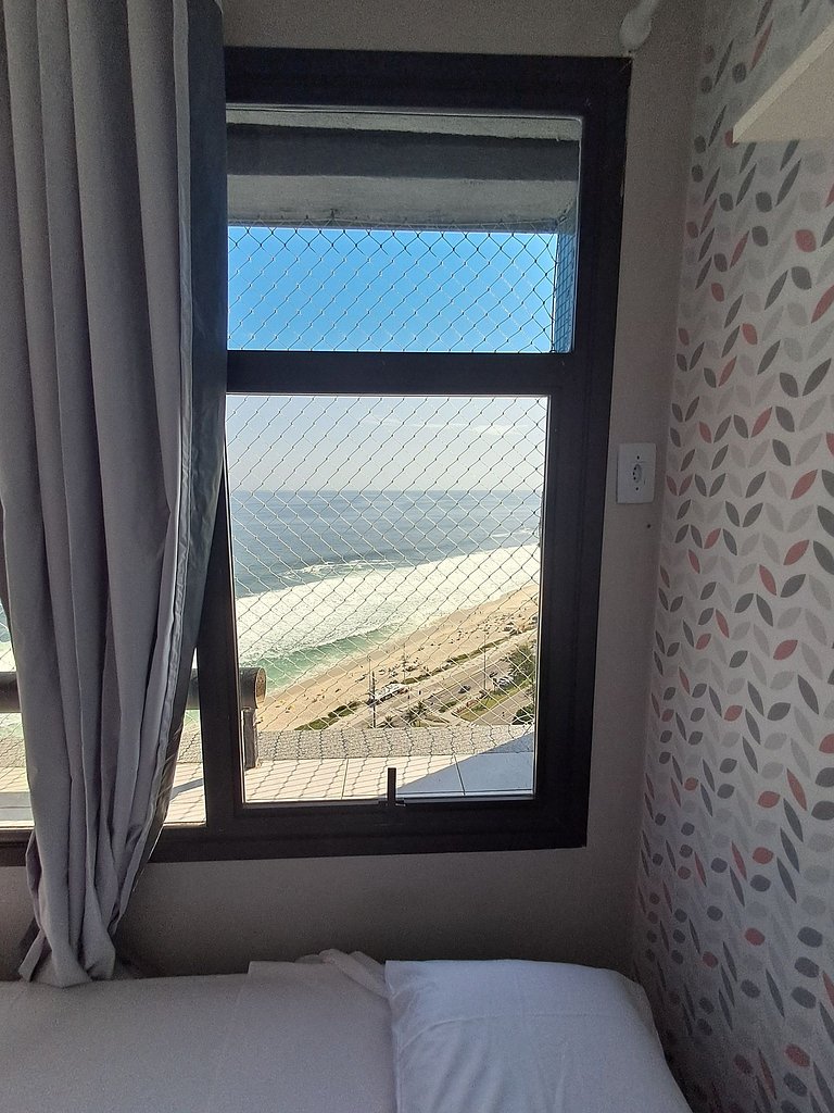 Vista Panorâmica da Praia, 2qts, piscina e vaga