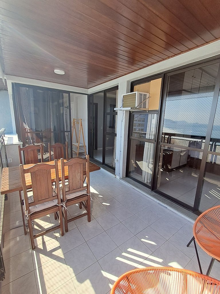 Vista Panorâmica da Praia, 2qts, piscina e vaga