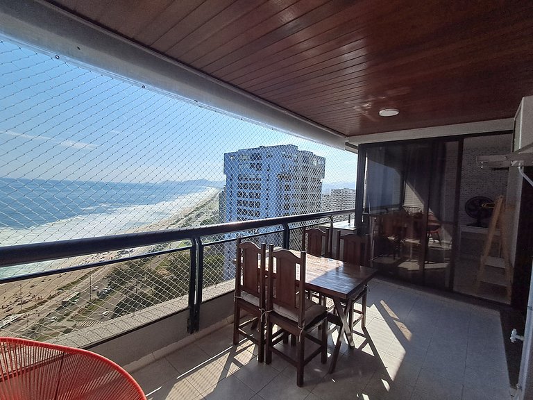 Vista Panorâmica da Praia, 2qts, piscina e vaga