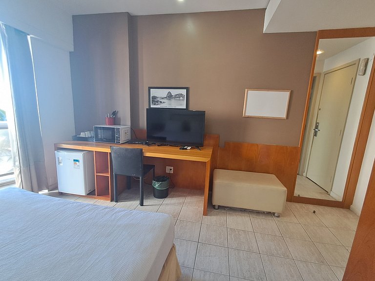 CasaDelMar flat com serviços de frente para praia!