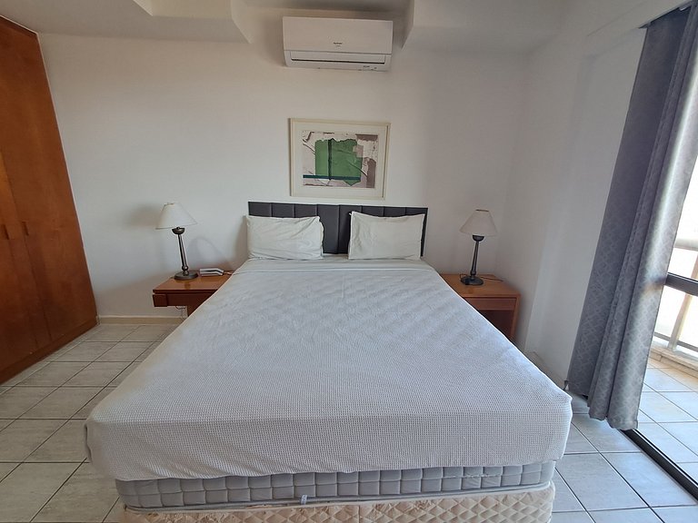 CasaDelMar flat com serviços de frente para praia!