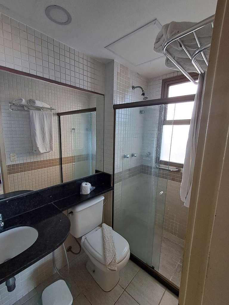 CasaDelMar flat com serviços de frente para praia!